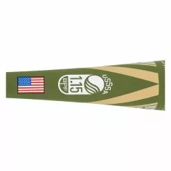Rude American USA 2022 Rude American MOAB Power -5 USSSA Baseball Bat: SLMOAB5P Green, Tan, White -BaseBallBat Sales Shop 006f 11 21 2022 rude american moab power 5 usssa baseball bat slmoab5p 35341 4 l