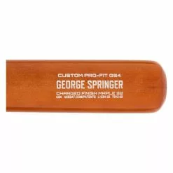 Axe George Springer GS4 Maple Wood Baseball Bat: L123H Grey, Orange -BaseBallBat Sales Shop 0560 12 21 axe george springer gs4 maple wood baseball bat l123h 32570 11 l