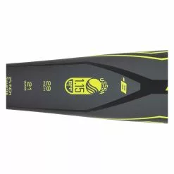 Axe Origin -8 USSSA Baseball Bat: L162F Black, Yellow