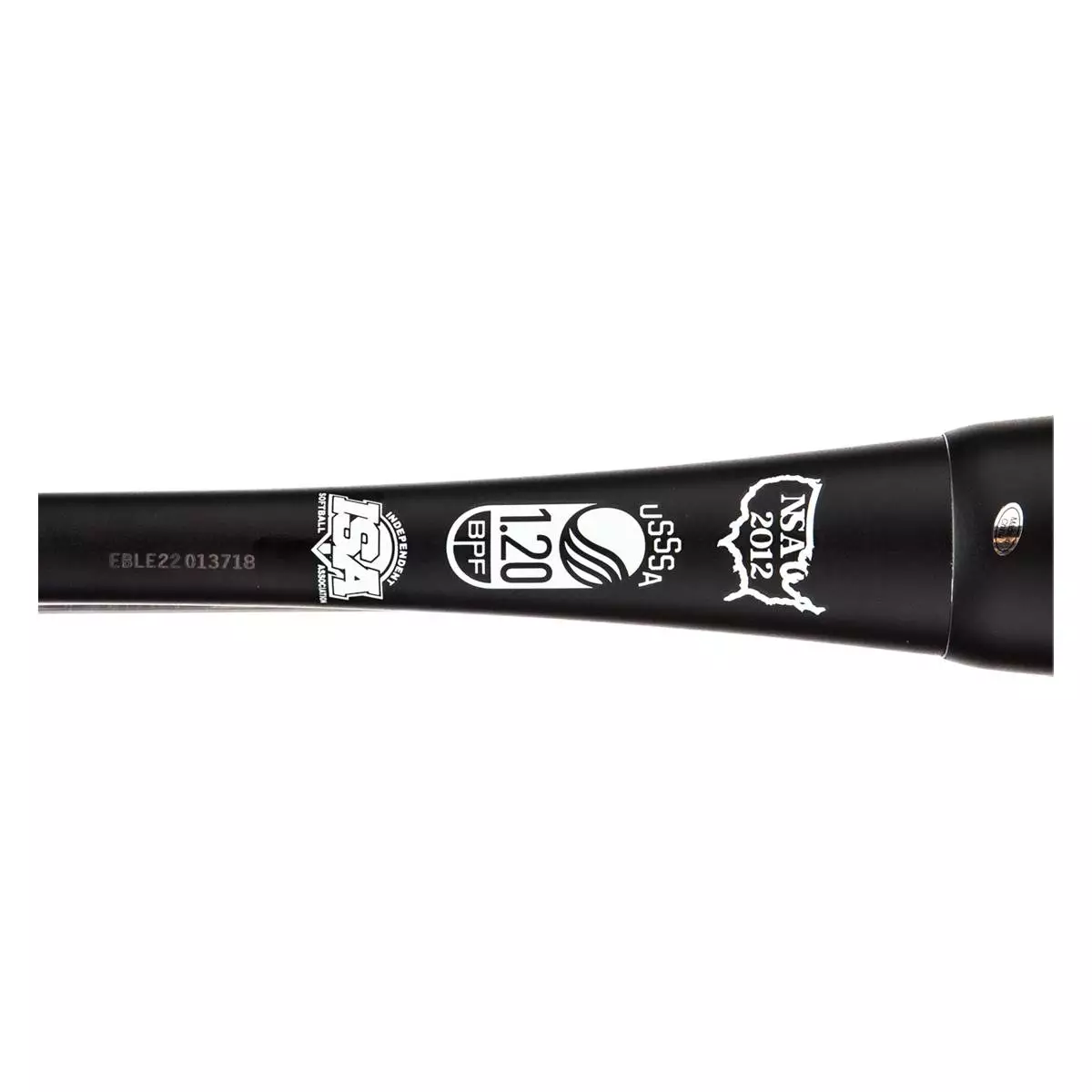 Miken Vicious 13" End Loaded Dual Stamp Slow Pitch Softball Bat: MPAV20 Black, Gold 8 Miken Vicious 13" End Loaded Dual Stamp Slow Pitch Softball Bat: MPAV20 Black, Gold - Image 6