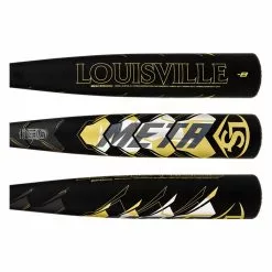 Louisville Slugger Meta -8 USSSA Baseball Bat: WBL2468010 Black, Gold -BaseBallBat Sales Shop 09db 05 21 2021 louisville slugger meta 8 usssa baseball bat wbl2468010 33510 10 l
