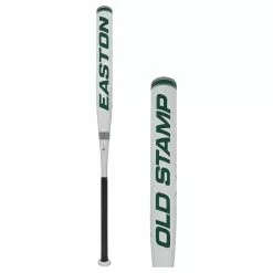 Easton Old Stamp 12.75" Loaded USSSA Slow Pitch Softball Bat: SP21GEL Green, Silver