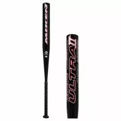 Miken Ultra II 13.5" Senior Slow Pitch Softball Bat: MSU2 Black