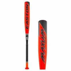 2022 Easton Maxum Ultra -10 USA Baseball Bat: YBB22MX10 Black, Orange