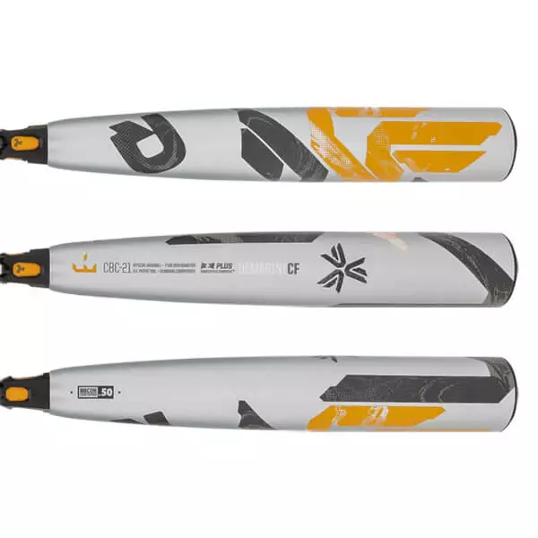 DeMarini CF BBCOR Baseball Bat: WTDXCBC21 Black, Orange, Silver 6 DeMarini CF BBCOR Baseball Bat: WTDXCBC21 Black, Orange, Silver - Image 4