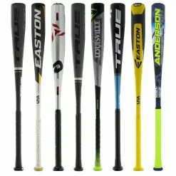 JustBats Pick Your Pack - USA Baseball 2-Pack - Silver Black, Brown, White, Gold, Green, Grey, Yellow, Blue, Red -BaseBallBat Sales Shop 1b7d 12 21 33516 8 pack 4 l