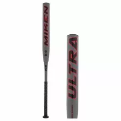 Miken Ultra Gamer Series 14" Maxload Senior Slow Pitch Softball Bat: MUL21S Black, Grey, Red