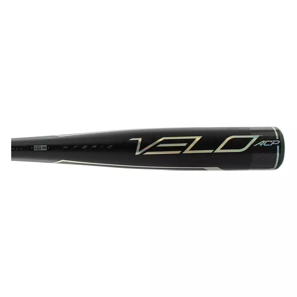 Rawlings VELO ACP BBCOR Baseball Bat: BBZV3 Black 4 Rawlings VELO ACP BBCOR Baseball Bat: BBZV3 Black - Image 2