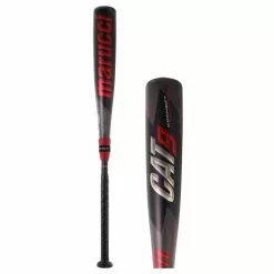Marucci CAT9 Connect -10 USSSA Baseball Bat: MSBCC910 Black, Grey, Red