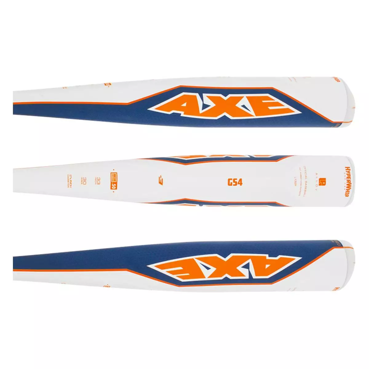 Axe Origin GS4 BBCOR Baseball Bat: L132F-GS4 Navy, Orange, White 9 Axe Origin GS4 BBCOR Baseball Bat: L132F-GS4 Navy, Orange, White - Image 7