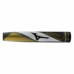Mizuno Power Carbon BBCOR Baseball Bat: BB20PC Black, White, Gold -BaseBallBat Sales Shop 22c1 08 19 32027 2 l