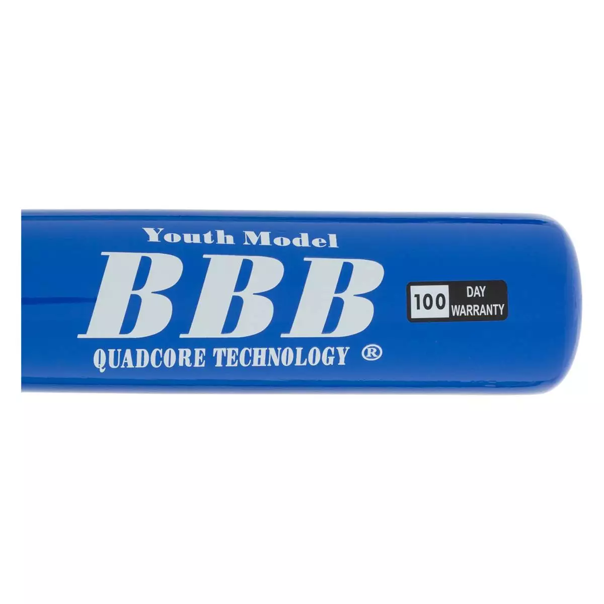 BamBooBat Bamboo Wood Youth Baseball Bat: YHWBU100D Blue, White 6 BamBooBat Bamboo Wood Youth Baseball Bat: YHWBU100D Blue, White - Image 4