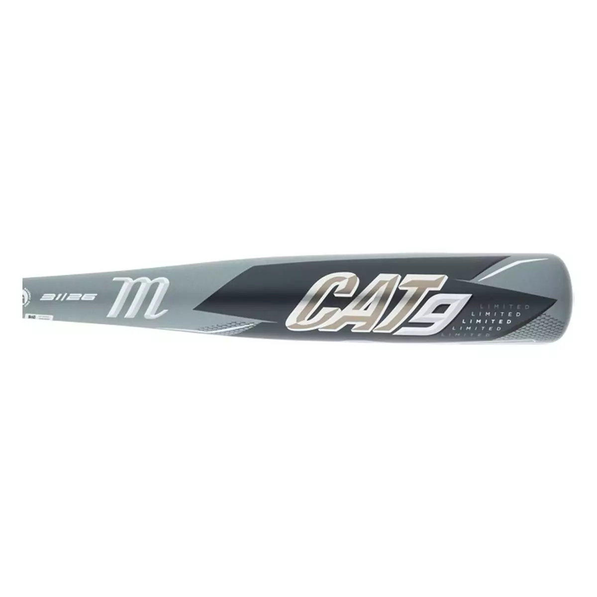 Marucci CAT9 -5 USSSA Baseball Bat: MSBC95GS Black, Gold, Silver 5 Marucci CAT9 -5 USSSA Baseball Bat: MSBC95GS Black, Gold, Silver - Image 3