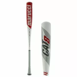 Marucci CAT8 -5 USSSA Baseball Bat: MSBC85 Red, White -BaseBallBat Sales Shop 2599 08 18 30293 l