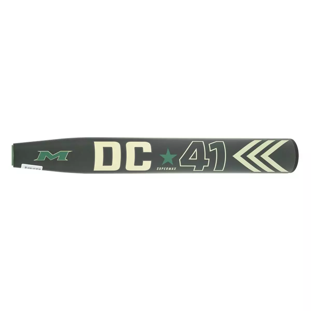 Miken DC-41 14" SuperMax USSSA 240 Slow Pitch Softball Bat: MDC21U Black, Gold, Green 5 Miken DC-41 14" SuperMax USSSA 240 Slow Pitch Softball Bat: MDC21U Black, Gold, Green - Image 3