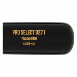 B45 Pro Select B271 Birch Wood Baseball Bat: B271PS Black -BaseBallBat Sales Shop 2eda 12 21 b45 pro select b271 birch wood baseball bat b271ps 34235 12 l