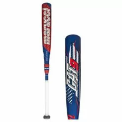 Marucci CAT9 Composite Pastime -10 USSSA Baseball Bat: MSBCCP910A Blue, Red, White