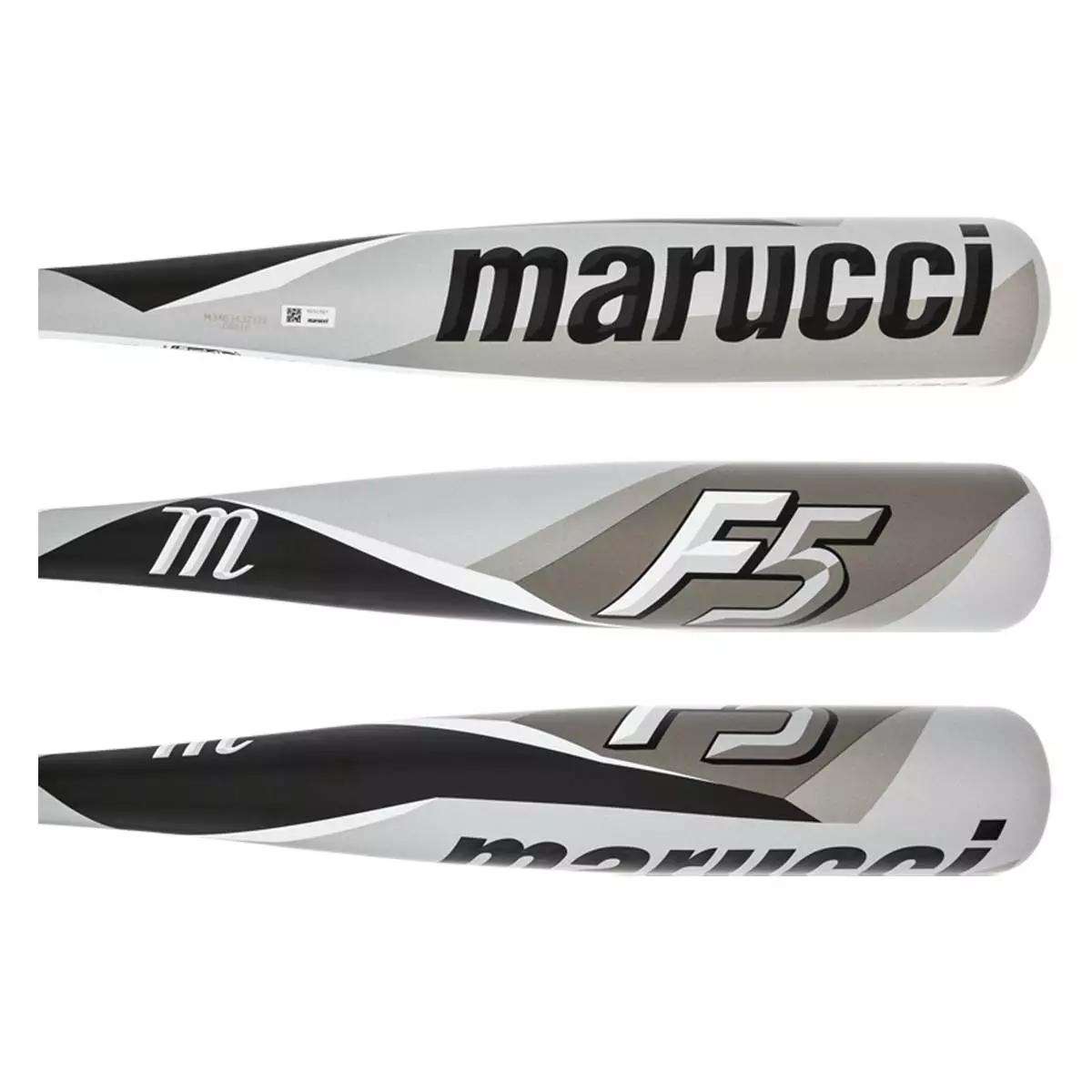 Marucci F5 -10 USSSA Baseball Bat: MSBF5310 Black, Silver, White 4 Marucci F5 -10 USSSA Baseball Bat: MSBF5310 Black, Silver, White - Image 2