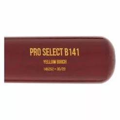 B45 Pro Select B141 -7 Youth Birch Wood Baseball Bat: B141Y7 Natural, Red -BaseBallBat Sales Shop 3305 12 21 b45 pro select b141 7 youth birch wood baseball bat b141y7 34239 11 l