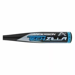 2022 Anderson Techzilla -5 USSSA Baseball Bat: YB22ZILLA5 Black, Blue -BaseBallBat Sales Shop 347d 08 21 2022 anderson techzilla 5 usssa baseball bat yb22zilla5 35064 3 l