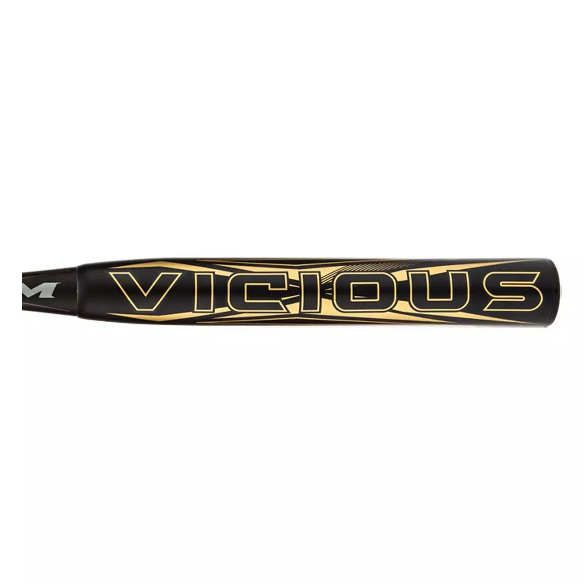 Miken Vicious 13" End Loaded Dual Stamp Slow Pitch Softball Bat: MPAV20 Black, Gold 7 Miken Vicious 13" End Loaded Dual Stamp Slow Pitch Softball Bat: MPAV20 Black, Gold - Image 5