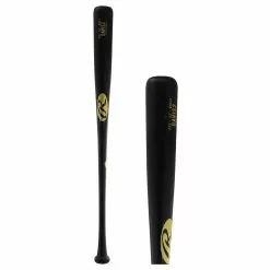 Rawlings Pro Label Khris Davis Birch Wood Baseball Bat: KD2PL Black