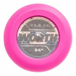 Worth Legit Watermelon 13.75" XL USSSA 240 Slow Pitch Softball Bat: WML21U Black, Green, Pink -BaseBallBat Sales Shop 3715 11 21 worth legit watermelon 13 75 xl usssa 240 slow pitch softball bat wml21u 35227 7 l