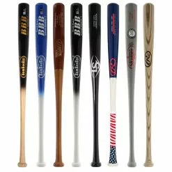 JustBats Pick Your Pack - Youth Wood 2-Pack - Silver Grey, Black, White, Brown, Red, Blue, Natural -BaseBallBat Sales Shop 3782 07 21 34035 8 pack 2 l