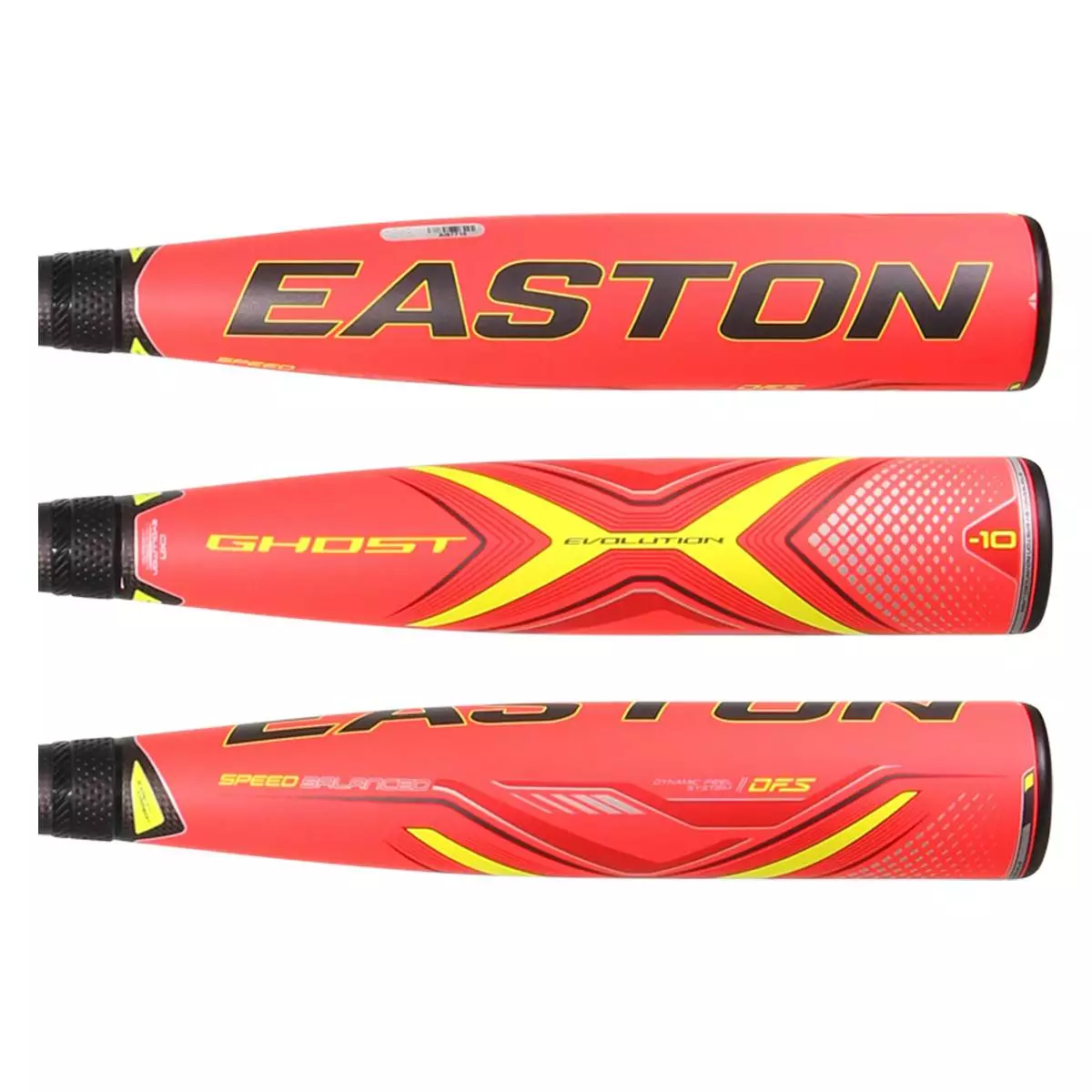 Easton Ghost X Evolution -10 USA Baseball Bat: YBB19GXE10 Black, Red 4 Easton Ghost X Evolution -10 USA Baseball Bat: YBB19GXE10 Black, Red - Image 2