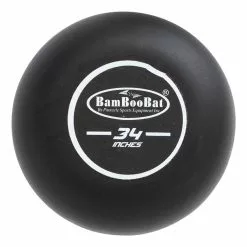 BamBooBat Trifecta Wood Slow Pitch Softball Bat: TRI-HBBW Black, White -BaseBallBat Sales Shop 3795 12 21 bamboobat trifecta wood slow pitch softball bat tri hbbw 29772 7 l