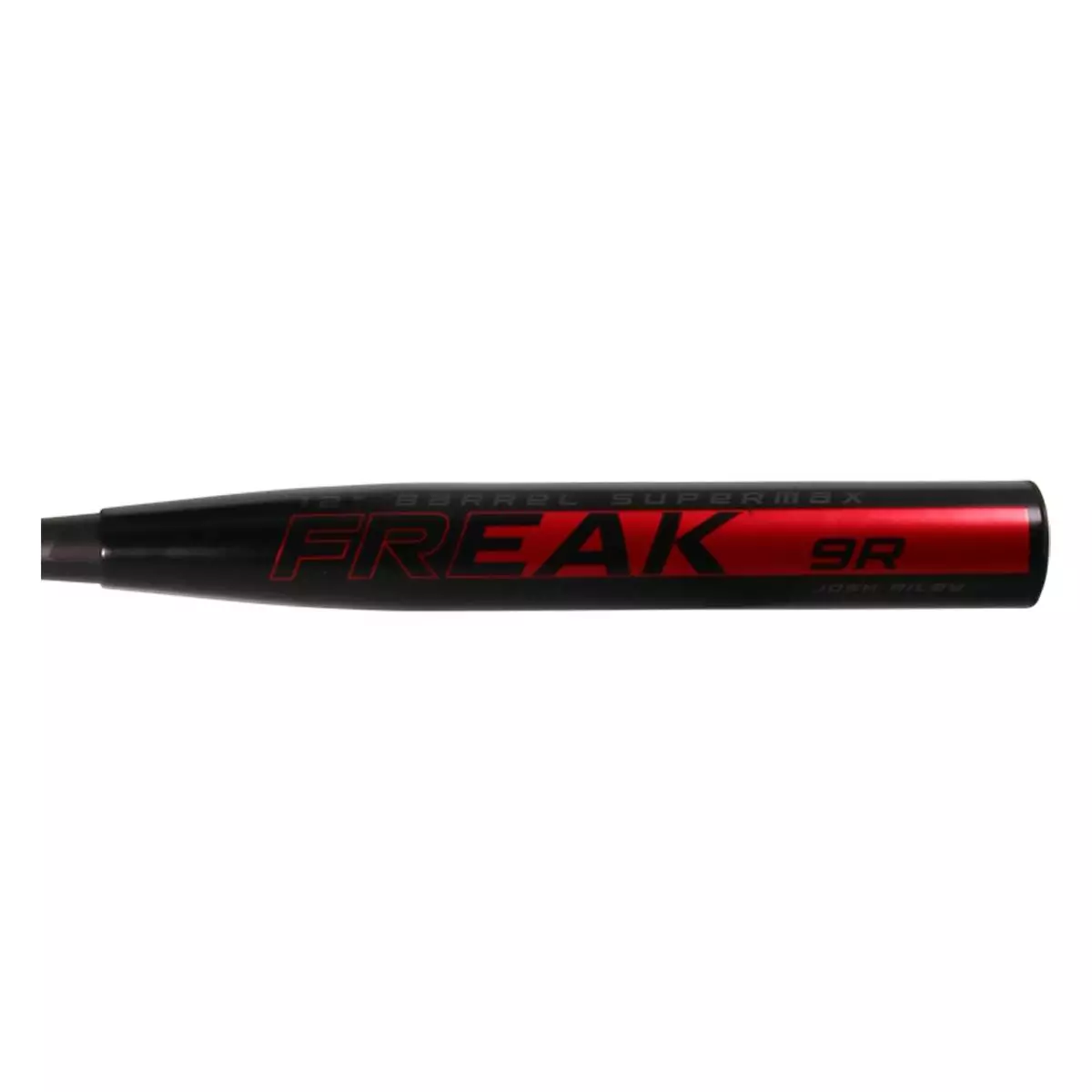 Miken Freak 9R Josh Riley 12" SuperMax USSSA 240 Slow Pitch Softball Bat: MJR21U Black, Red 5 Miken Freak 9R Josh Riley 12" SuperMax USSSA 240 Slow Pitch Softball Bat: MJR21U Black, Red - Image 3