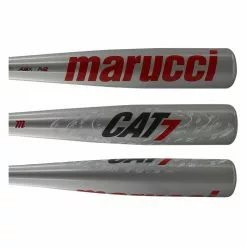 Marucci CAT7 Silver -8 USSSA Baseball Bat: MSBC728S Silver -BaseBallBat Sales Shop 3900 07 20 marucci cat 7 silver 8 usssa baseball bat msbc728s 33420 3 l