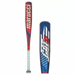Marucci CAT9 Pastime -10 USSSA Junior Big Barrel Baseball Bat: MJBBC9A Blue, Red, White