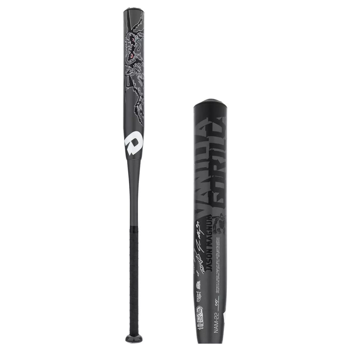 2022 DeMarini Nautalai Jason Magnum 12" Endload USSSA 240 Slow Pitch Softball Bat: WTDXNAM22 Black, Grey 3 2022 DeMarini Nautalai Jason Magnum 12" Endload USSSA 240 Slow Pitch Softball Bat: WTDXNAM22 Black, Grey