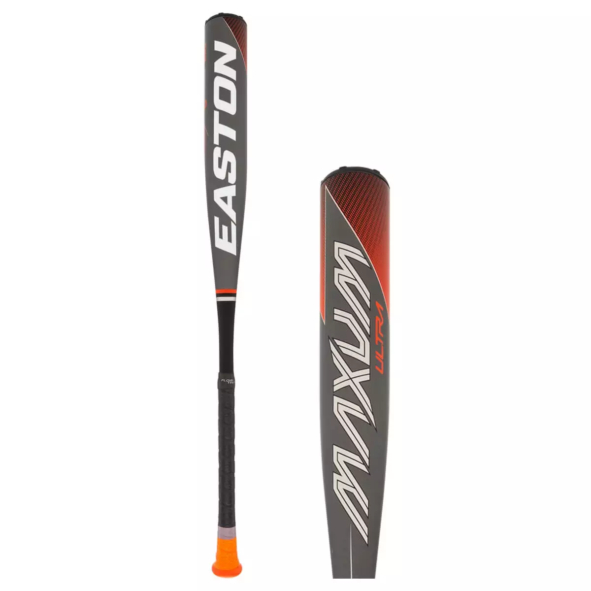 Easton MAXUM ULTRA BBCOR Baseball Bat: BB21MX Grey, Orange 4 Easton MAXUM ULTRA BBCOR Baseball Bat: BB21MX Grey, Orange - Image 2