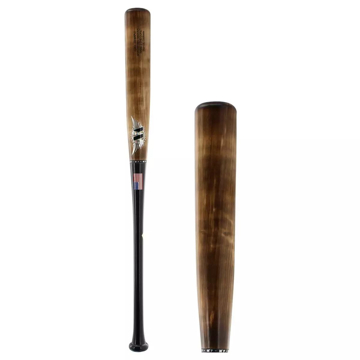 M^Powered H2TC™ Pro Maple Wood Baseball Bat: H2TC243 Black, Brown 3 M^Powered H2TC™ Pro Maple Wood Baseball Bat: H2TC243 Black, Brown