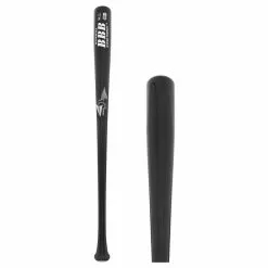 BamBooBat Bamboo Wood Baseball Bat: HBBB30D Black Adult Black