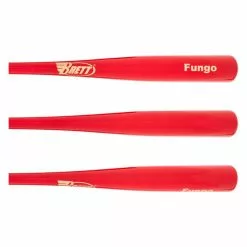 Brett Bros. Maple 36" Fungo Wood Baseball Bat: BBOFUNGO Black, Brown, Green, Blue, Orange, Red, Navy, Purple -BaseBallBat Sales Shop 441a 11 21 brett bros maple outfield fungo wood baseball bat bbofungo 6653 4 l