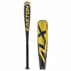 2022 Easton Alpha ALX -10 USSSA Junior Big Barrel Baseball Bat: JBB22AL10 Gold, Navy