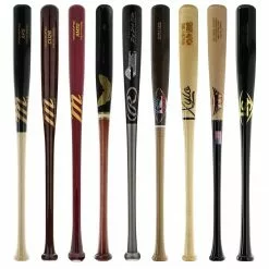 JustBats Pick Your Pack - Youth Wood 3-Pack - Gold Natural, Black, Maroon, Grey, Silver, White, Brown, Gold -BaseBallBat Sales Shop 4ba5 12 21 35141 9 pack 13 l