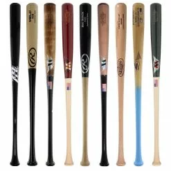 JustBats Pick Your Pack - Adult Wood 3-Pack - Gold Brown, Black, Grey, Natural, Gold, Blue, Red, Maroon, White, Navy, Green -BaseBallBat Sales Shop 4d37 10 21 33468 9 pack 13 l