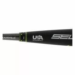 Louisville Slugger Select -8 USA Baseball Bat: WTLUBS7B820 Black, Green -BaseBallBat Sales Shop 4ea9 07 19 31781 4 l