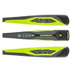 Axe Origin -8 USA Baseball Bat: L135F Black, Yellow -BaseBallBat Sales Shop 4ecc 12 21 axe origin 8 usa baseball bat l135f 27951 1 l