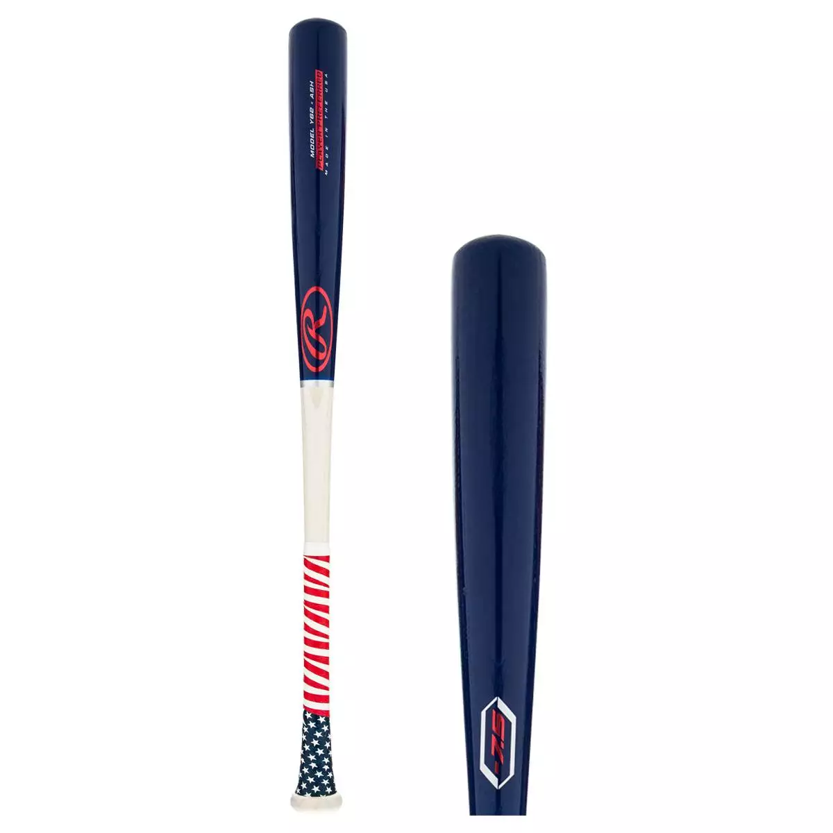Rawlings Player Preferred Ash Youth Wood Baseball Bat: Y62AUS Blue, Red, White 10 Rawlings Player Preferred Ash Youth Wood Baseball Bat: Y62AUS Blue, Red, White - Image 8