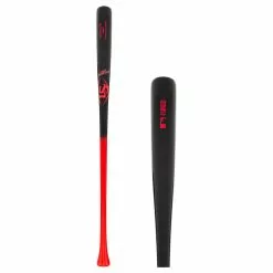 Louisville Slugger 36" Fungo Maple Wood Baseball Bat: WBL2444010 Black, Red
