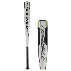 Rawlings Threat -12 USSSA Baseball Bat: UTZT12 White -BaseBallBat Sales Shop 505d 08 19 31932 l