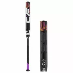 2022 DeMarini CF -11 Fastpitch Softball Bat: WTDXCFS22 Black, Grey, Purple