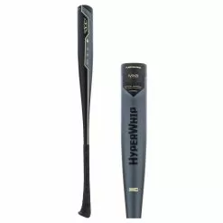 Axe HyperWhip Fusion Power Handle BBCOR Baseball Bat: L138G-BJ Black, Gold, Grey