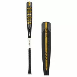 Victus Vandal -5 USSSA Baseball Bat: VSBVY5 Black, Gold, White