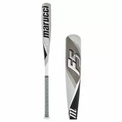 Marucci F5 -10 USSSA Baseball Bat: MSBF5310 Black, Silver, White